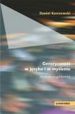 Okładka książki Generyczność w języku i w myśleniu