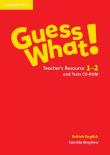Guess What! 1-2 Teacher's Resource and Tests British English. Autor: Mayhew Camilla. Dadada.pl Okładka książki Guess What! 1-2 Teacher's Resource and Tests British English