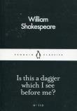Is this a dagger which I see before me. Autor: William Shakespeare. Dadada.pl Okładka książki Is this a dagger which I see before me