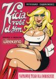 Kicia robi dym. Autor: Robert Zaręba Ryszard Dąbrowski. Dadada.pl Okładka książki Kicia robi dym