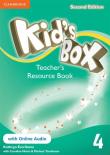 Kid's Box 4 Teacher's Resource Book with online audio. Autor: Escribano Kathryn, Nixon Caroline. Dadada.pl Okładka książki Kid's Box 4 Teacher's Resource Book with online audio