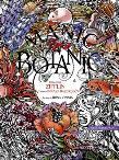 Kolorowanie dla dorosłych. Manic botanic. Autor: Irina Vinnik. Dadada.pl Okładka książki Kolorowanie dla dorosłych. Manic botanic