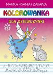 Kolorowanka Dla dziewczynki. Autor: Katarzyna Jerzyk. Dadada.pl Okładka książki Kolorowanka Dla dziewczynki