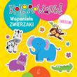 Kolorowanki z naklejkami Wspaniałe zwierzaki. Autor: OPRACOWANIE  ZBIOROWE. Dadada.pl Okładka książki Kolorowanki z naklejkami Wspaniałe zwierzaki