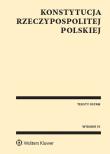 Okładka książki Konstytucja Rzeczypospolitej Polskiej Przepisy