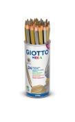Opakowanie Kredki Giotto Mega Gold-Silver 24 sztuki