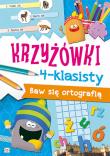 Krzyżówki 4-klasisty Baw się ortografią. Autor: Opracowanie zbiorowe. Dadada.pl Okładka książki Krzyżówki 4-klasisty Baw się ortografią