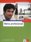 Meta profesional B1 Libro de ejercicios +CD. Autor: Pilar Perez Canizares. Dadada.pl Okładka książki Meta profesional B1 Libro de ejercicios +CD