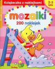 Mozaiki 2-3 lata Książeczka z naklejkami. Autor: Opracowanie zbiorowe. Dadada.pl Okładka książki Mozaiki 2-3 lata Książeczka z naklejkami