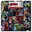 Opakowanie Nalepki 16x16 cm Avengers 25 sztuk