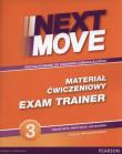 Next Move 3 Exam Trainer PEARSON. Autor: T. Siuta, P. Wood, J. McKenna. Dadada.pl Okładka książki Next Move 3 Exam Trainer PEARSON