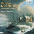 Nichelmann: Harpsichord Sonatas. Autor: Michele Benuzzi. Dadada.pl Okładka książki Nichelmann: Harpsichord Sonatas