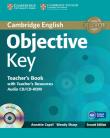 Objective Key Teacher's Book with Teacher's Resources + CD. Autor: Capel Annette, Sharp Wendy. Dadada.pl Okładka książki Objective Key Teacher's Book with Teacher's Resources + CD