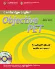 Objective PET Self-study Pack Student's Book with answers + 4CD. Autor: Hashemi Louise, Thomas Barbara. Dadada.pl Okładka książki Objective PET Self-study Pack Student's Book with answers + 4CD