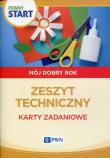 Pewny start Mój dobry rok Zeszyt techniczny Karty zadaniowe. Autor: Aneta Pliwka, Katarzyna Radzka, Barbara Szostak. Dadada.pl Okładka książki Pewny start Mój dobry rok Zeszyt techniczny Karty zadaniowe