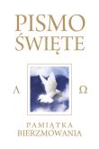 Pismo Święte Starego i Nowego Testamentu Białe Pamiątka Bierzmowania. Autor: ks. bp. Romaniuk Kazimierz. Dadada.pl Okładka książki Pismo Święte Starego i Nowego Testamentu Białe Pamiątka Bierzmowania