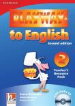 Playway to English 2 Teacher's Resource Pack + CD. Autor: Holcombe Garan, Gerngross Günter, Puchta Herbert. Dadada.pl Okładka książki Playway to English 2 Teacher's Resource Pack + CD