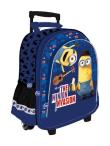 Opakowanie Plecak szkolny na kółkach Minionki niebieski
