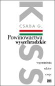 Powinowactwa wyszehradzkie. Autor: Kiss Csaba G.. Dadada.pl Okładka książki Powinowactwa wyszehradzkie