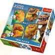 Opakowanie Puzzle 4w1 Dobry dinozaur TREFL