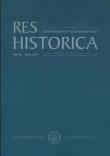 Okładka książki Res Historica Nr 40