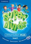 Super Minds 1 Presentation Plus DVD. Autor: Puchta Herbert, Gerngross Gunter, Lewis-Jones Peter. Dadada.pl Okładka książki Super Minds 1 Presentation Plus DVD