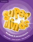 Super Minds 6 Workbook with Online Resources. Autor: Puchta Herbert, Gerngross Gunter, Jeff Stranks and Peter Lewis-Jones. Dadada.pl Okładka książki Super Minds 6 Workbook with Online Resources