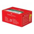Opakowanie Temperówka Faber-Castell plastikowa z pojemnikiem display 25 sztuk mix