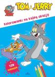 Tom i Jerry Kolorowanki na każdą okazję. Autor: OPRACOWANIE  ZBIOROWE. Dadada.pl Okładka książki Tom i Jerry Kolorowanki na każdą okazję