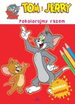 Tom i Jerry. Pokolorujmy razem. Autor:   Praca zbiorowa. Dadada.pl Okładka książki Tom i Jerry. Pokolorujmy razem