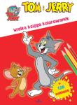 Tom i Jerry Wielka księga kolorowanek. Autor: OPRACOWANIE  ZBIOROWE. Dadada.pl Okładka książki Tom i Jerry Wielka księga kolorowanek