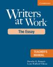 Writers at Work Teacher's Manual. Autor: Dorothy E. Zemach, Lynn Staff. Dadada.pl Okładka książki Writers at Work Teacher's Manual