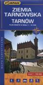 Ziemia Tarnowska Tarnów Mapa turystyczna 1:100 000. Autor:   Praca zbiorowa. Dadada.pl Okładka książki Ziemia Tarnowska Tarnów Mapa turystyczna 1:100 000
