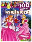 Okładka książki 100 naklejek. Księżniczki
