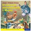 101 bajek - O czterech muzykantach z Bremy w.2010. Autor: Jakub i Wilhelm Grimm. Dadada.pl Okładka książki 101 bajek - O czterech muzykantach z Bremy w.2010