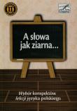 A słowa jak ziarna. Autor: Gałczyńska Elżbieta, Jabłoński Romuald. Dadada.pl Okładka książki A słowa jak ziarna