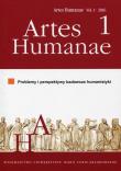 Opakowanie Artes Humanae 1/2016
