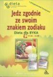 Byk.  Jedz zgodnie ze swoim znakiem zodiaku.. Autor: Barbara Jakimowicz-Klein. Dadada.pl Okładka książki Byk.  Jedz zgodnie ze swoim znakiem zodiaku.