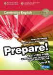 Cambridge English Prepare! 5 Teacher's Book + DVD. Autor: Annie McDonald. Dadada.pl Okładka książki Cambridge English Prepare! 5 Teacher's Book + DVD