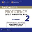 Cambridge English Proficiency 2 Audio 2CD. Wydawca: Cambridge University Press. Dadada.pl Opakowanie Cambridge English Proficiency 2 Audio 2CD