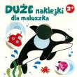 Okładka książki Duże naklejki dla maluszka - Delfin 2+