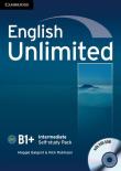 English Unlimited Intermediate Self-study Pack with DVD-ROM. Autor: Baigent Maggie, Robinson Nick. Dadada.pl Okładka książki English Unlimited Intermediate Self-study Pack with DVD-ROM