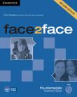 Okładka książki face2face Pre-intermediate Teacher's Book with DVD