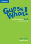Guess What! 3-4 Teacher's Resource and Tests CD. Autor: Mayhew Camilla. Dadada.pl Okładka książki Guess What! 3-4 Teacher's Resource and Tests CD