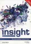 INSIGHT PRE-INTERMEDIATE SB PL wyd.2015. Autor: Jayne Wildman, Fiona Beddall. Dadada.pl Okładka książki INSIGHT PRE-INTERMEDIATE SB PL wyd.2015