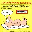 Jak być nowym dzieckiem. Autor: Martin Baxendale. Dadada.pl Okładka książki Jak być nowym dzieckiem