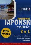 Japoński w podróży Rozmówki 3 w 1 + CD. Autor: Kuran Karolina. Dadada.pl Okładka książki Japoński w podróży Rozmówki 3 w 1 + CD