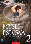 Okładka książki J.Polski GIM 2 Myśli i słowa Podr. w.2016 WSIP