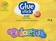 Opakowanie Klej w sztyfcie PVP 21g Colorino Kids 20 sztuk display
