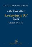 Konstytucja RP  Tom II. Komentarz do art. 87-243 DKB. Autor: M.Safjan, L. Bosek. Dadada.pl Okładka książki Konstytucja RP  Tom II. Komentarz do art. 87-243 DKB